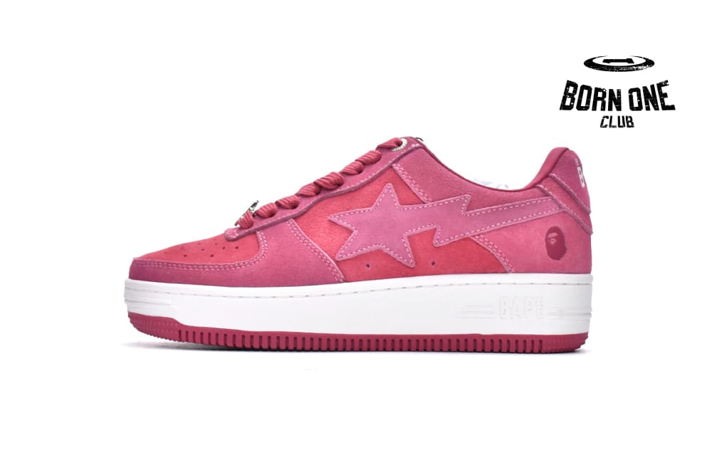 A Bathing Ape Bape SK8 Sta Pink