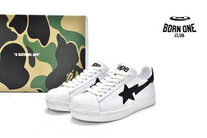 A Bathing Ape Bape SK8 Sta Shell Head White