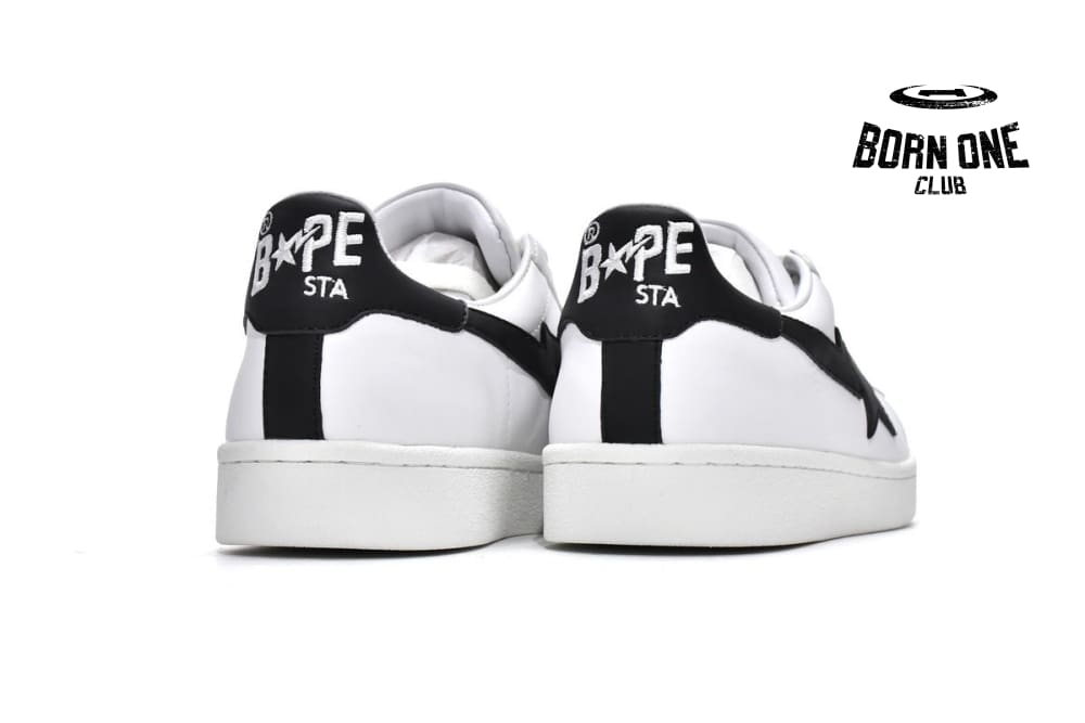 A Bathing Ape Bape SK8 Sta Shell Head White