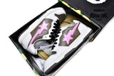 A Bathing Ape Bape SK8 Sta White Brown