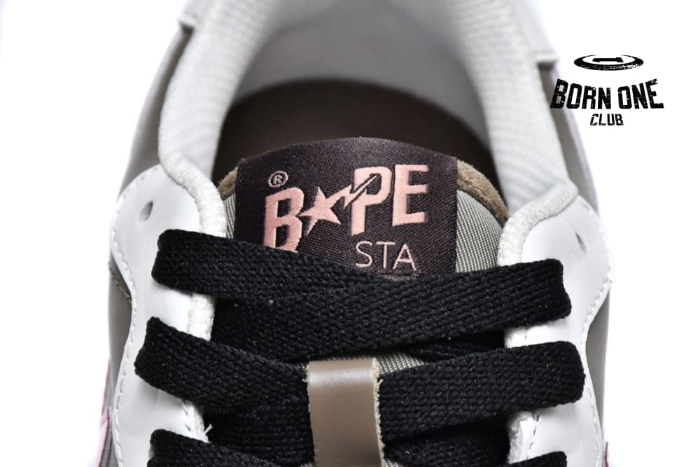 A Bathing Ape Bape SK8 Sta White Brown