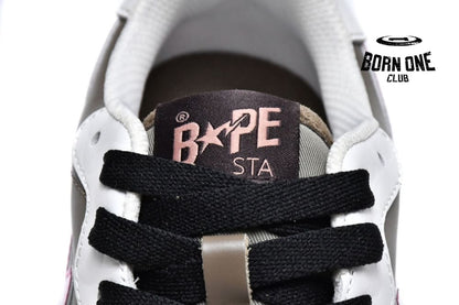 A Bathing Ape Bape SK8 Sta White Brown