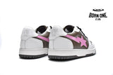 A Bathing Ape Bape SK8 Sta White Brown