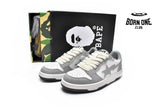 A Bathing Ape Bape SK8 Sta White Grey