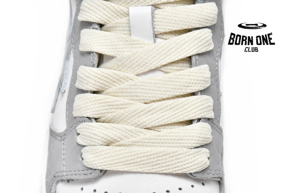A Bathing Ape Bape SK8 Sta White Grey