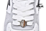 A Bathing Ape Bape SK8 Sta White Grey Black