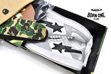 A Bathing Ape Bape SK8 Sta White Grey Black