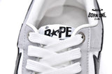 A Bathing Ape Bape SK8 Sta White Grey Black