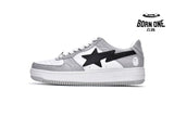 A Bathing Ape Bape SK8 Sta White Grey Black
