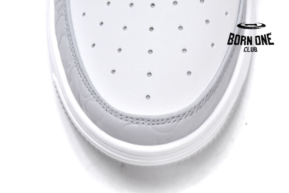 A Bathing Ape Bape SK8 Sta White Grey Black