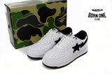 A Bathing Ape Bape Sta JJJJound White Navy