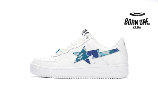 A Bathing Ape Bape Sta Low ABC Camo White Blue 1I70191005