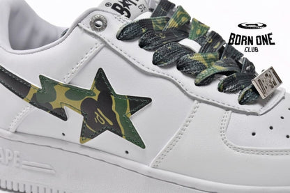 A Bathing Ape Bape Sta Low ABC Camo White Green (2022) 1I70191005-GRN