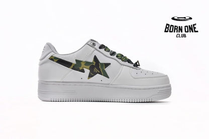 A Bathing Ape Bape Sta Low ABC Camo White Green (2022) 1I70191005-GRN