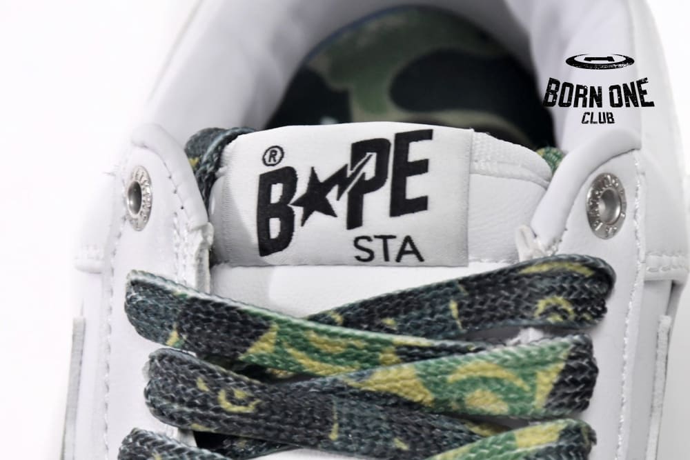 A Bathing Ape Bape Sta Low ABC Camo White Green (2022) 1I70191005-GRN