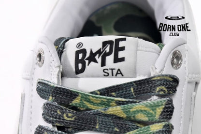A Bathing Ape Bape Sta Low ABC Camo White Green (2022) 1I70191005-GRN
