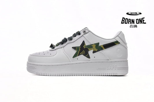 A Bathing Ape Bape Sta Low ABC Camo White Green (2022) 1I70191005-GRN