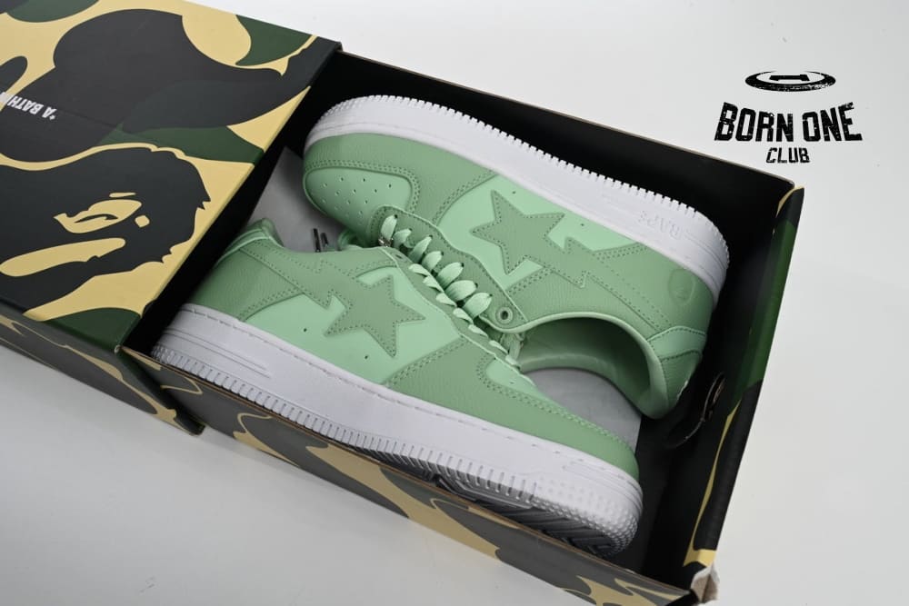 A Bathing Ape Bape Sta Low Apple Green 0ZXSH-M191-006K