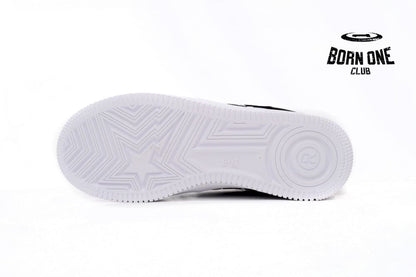 A Bathing Ape Bape Sta Low Black Grey 1F80191003