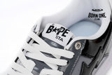 A Bathing Ape Bape Sta Low Black Grey 1F80191003