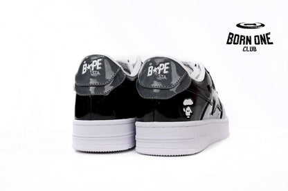 A Bathing Ape Bape Sta Low Black Grey 1F80191003