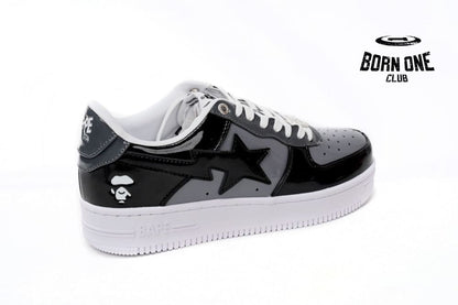 A Bathing Ape Bape Sta Low Black Grey 1F80191003