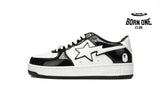 A Bathing Ape Bape Sta Low Black White 1H70-191-001