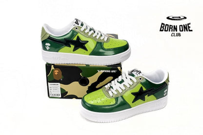 A Bathing Ape Bape Sta Low Color Camo Combo Green 001FWH201046_GRN