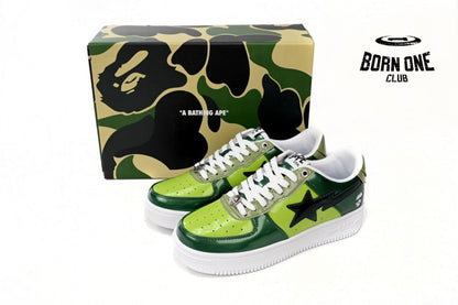 A Bathing Ape Bape Sta Low Color Camo Combo Green 001FWH201046_GRN