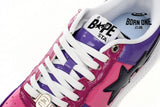 A Bathing Ape Bape Sta Low Color Camo Combo Purple 1H20-191-046