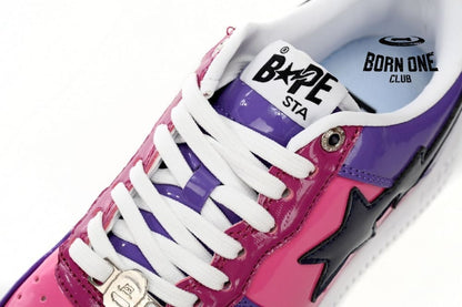 A Bathing Ape Bape Sta Low Color Camo Combo Purple 1H20-191-046
