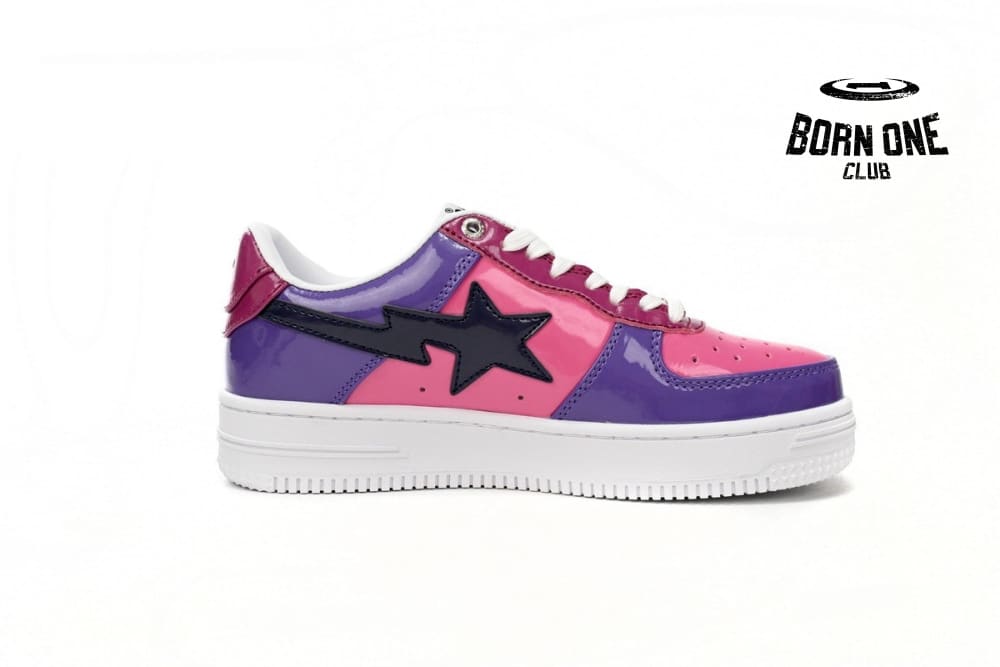 A Bathing Ape Bape Sta Low Color Camo Combo Purple 1H20-191-046