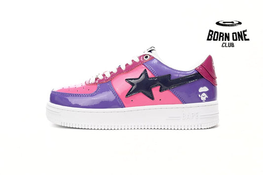 A Bathing Ape Bape Sta Low Color Camo Combo Purple 1H20-191-046