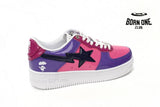 A Bathing Ape Bape Sta Low Color Camo Combo Purple 1H20-191-046