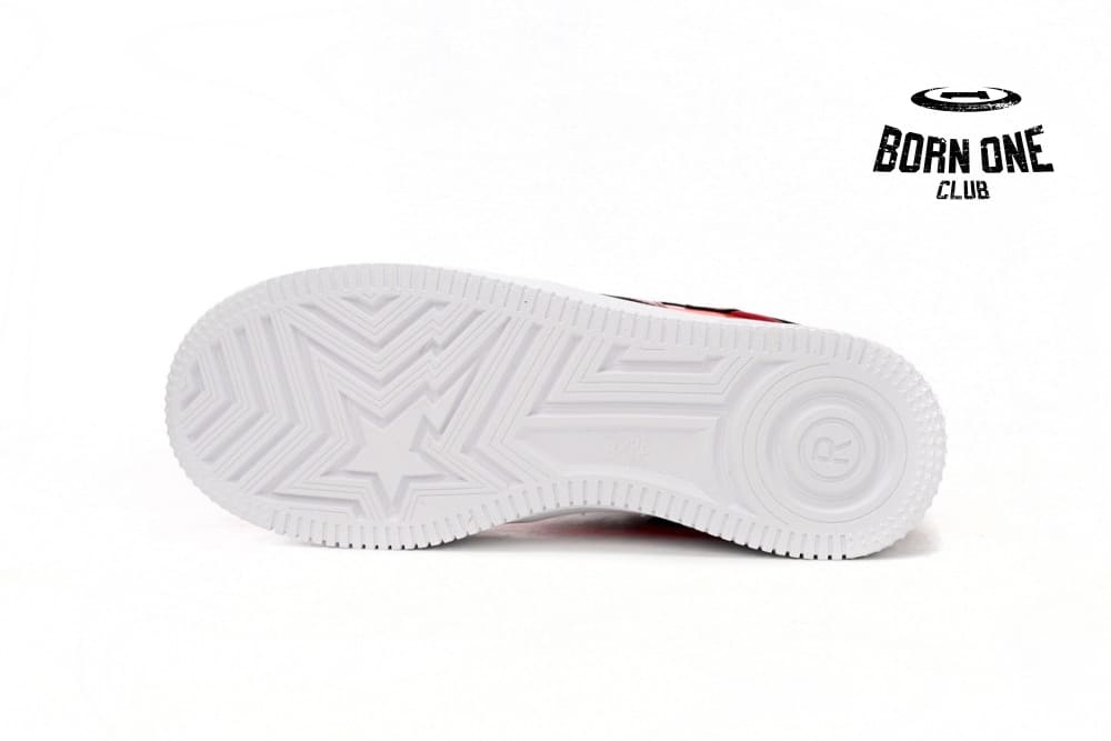 A Bathing Ape Bape Sta Low Color Camo Combo Red 001FWH201046_RED