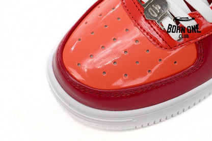 A Bathing Ape Bape Sta Low Color Camo Combo Red 001FWH201046_RED