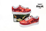 A Bathing Ape Bape Sta Low Color Camo Combo Red 001FWH201046_RED