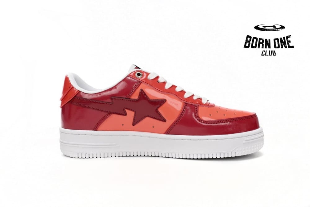 A Bathing Ape Bape Sta Low Color Camo Combo Red 001FWH201046_RED