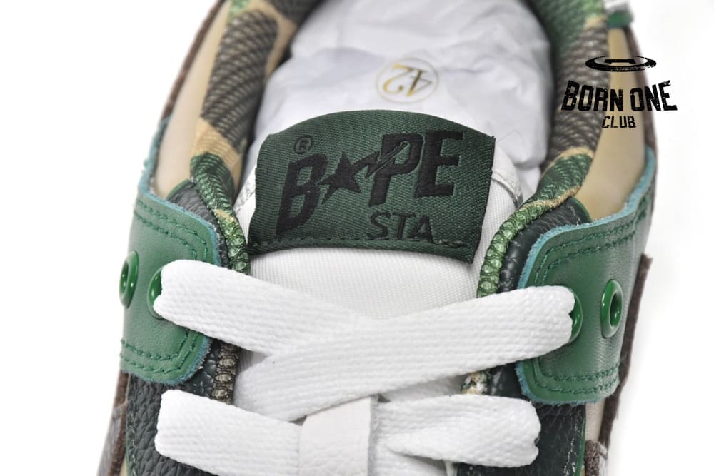 A Bathing Ape Bape Sta Low Mountain Black Green