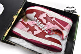 A Bathing Ape Bape Sta Low Mountain White Red