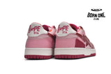 A Bathing Ape Bape Sta Low Mountain White Red