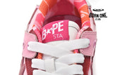 A Bathing Ape Bape Sta Low Mountain White Red