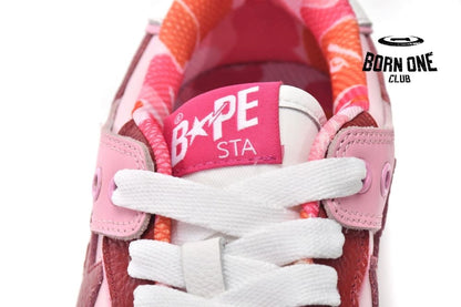 A Bathing Ape Bape Sta Low Mountain White Red