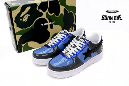 A Bathing Ape Bape Sta Low Navy Color Combo 1H20191046-NVY