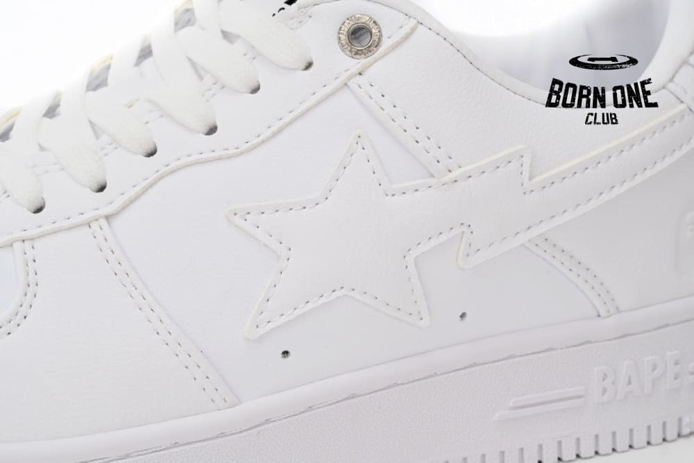 A Bathing Ape Bape Sta Low White 1H70-191-006