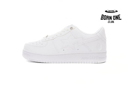 A Bathing Ape Bape Sta Low White 1H70-191-006