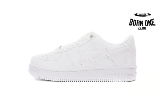 A Bathing Ape Bape Sta Low White 1H70-191-006