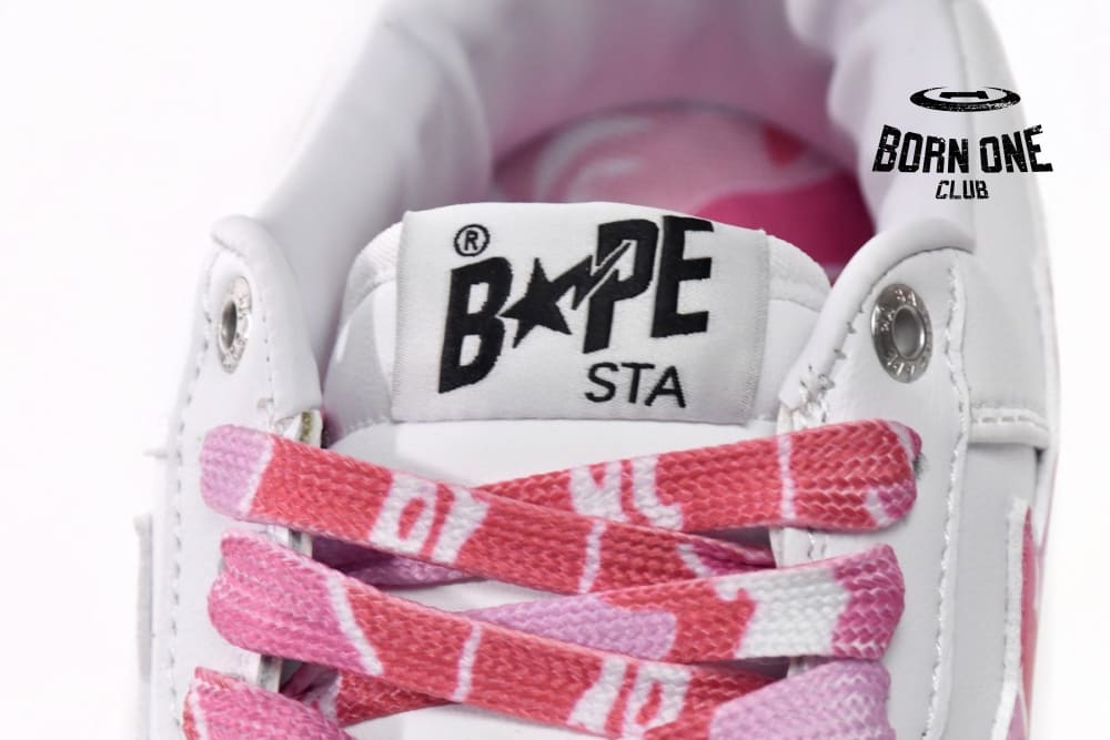A Bathing Ape Bape Sta Low White ABC Camo Pink (2021) 1H20191045-PNK