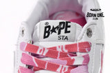 A Bathing Ape Bape Sta Low White ABC Camo Pink (2021) 1H20191045-PNK