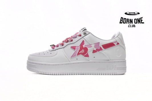 A Bathing Ape Bape Sta Low White ABC Camo Pink (2021) 1H20191045-PNK